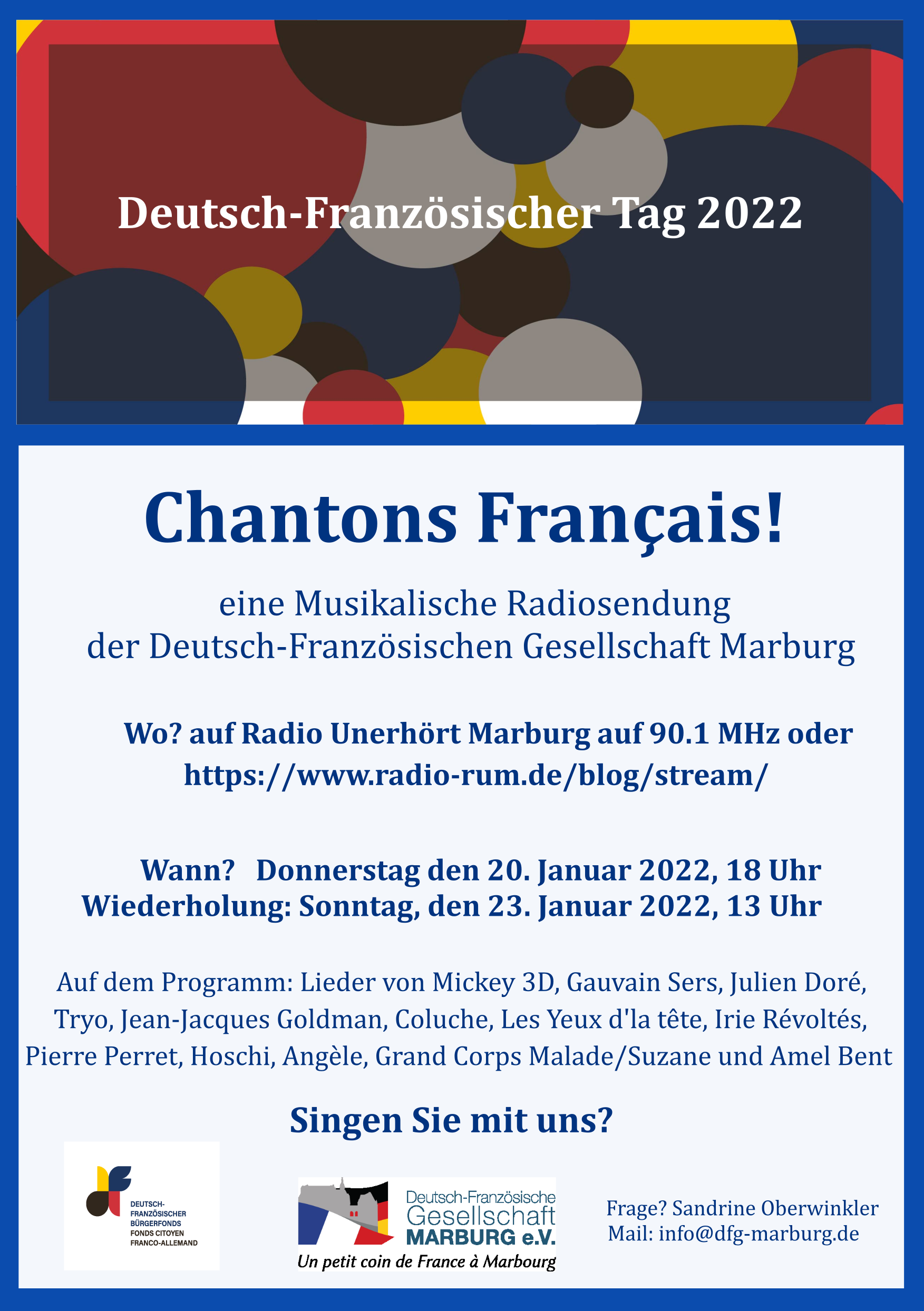 Affiche de l'émission